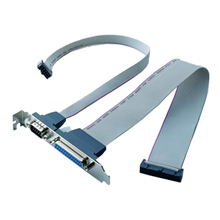 Кабель 1701260305 CABLE/WIRE, F Cable IDE#3 26P+10P-2.54/D-SUB 25P(F)+9P(M) 30