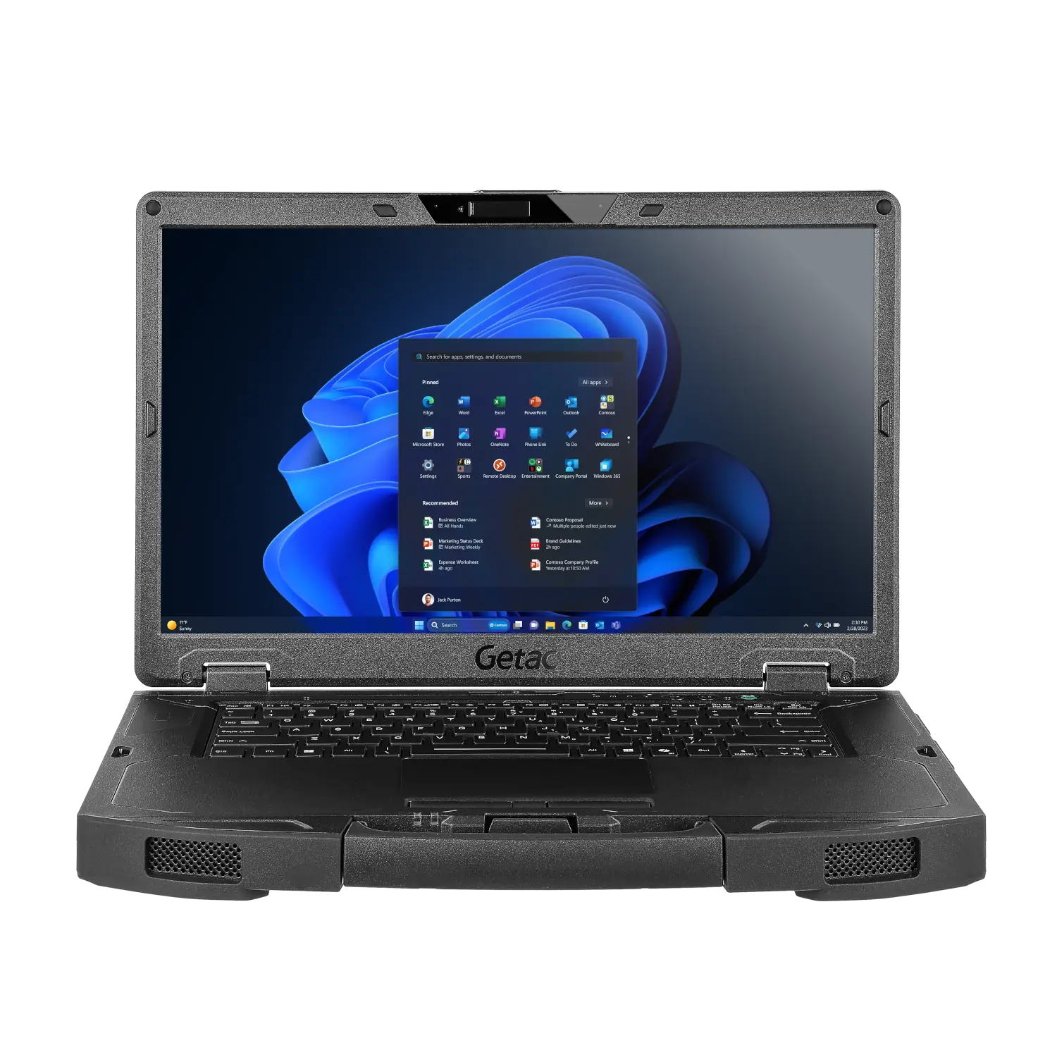 Getac S510 — полузащищенный ноутбук (13.3", semi-rugged, IP53)