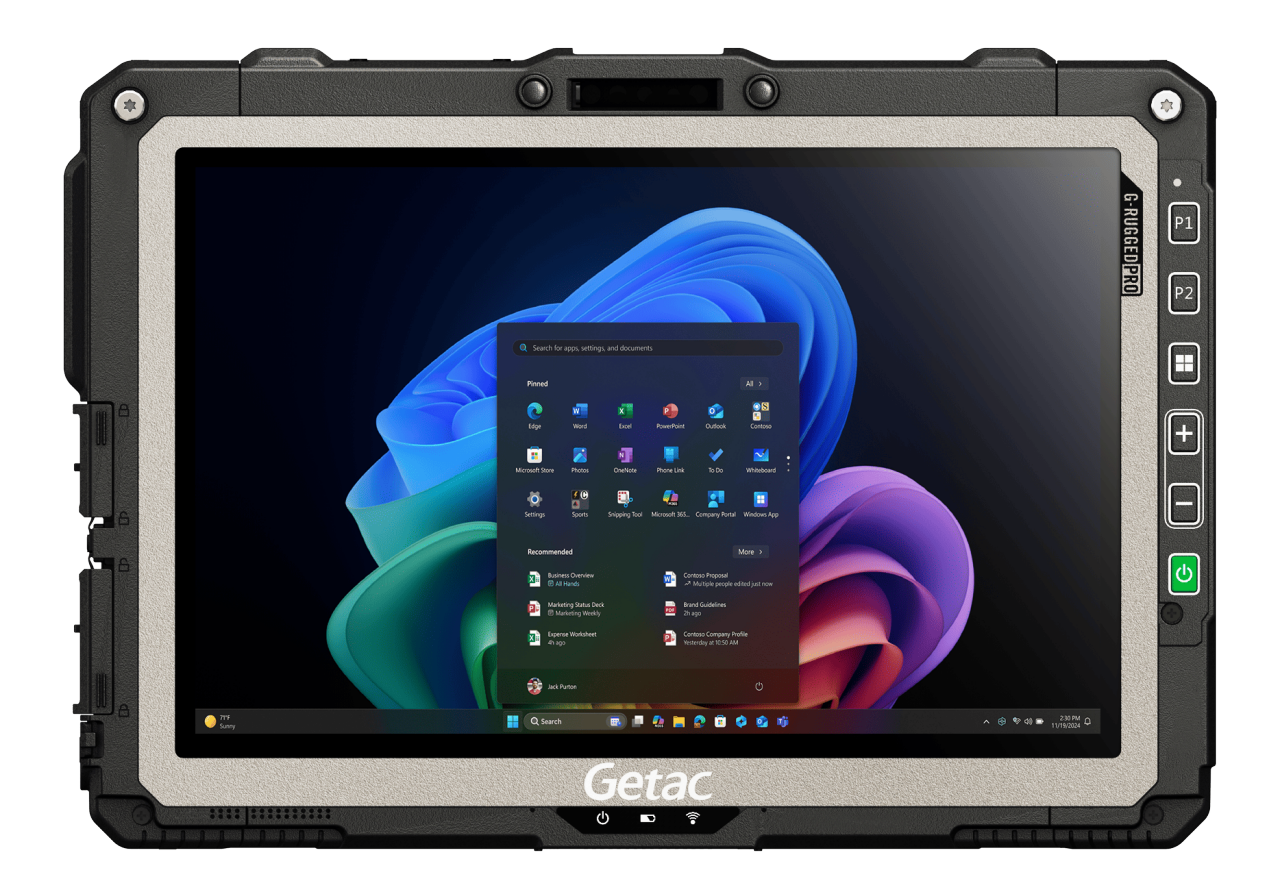 Getac UX10-IP — защищенный медицинский планшет (10.1", fully rugged, IP66)