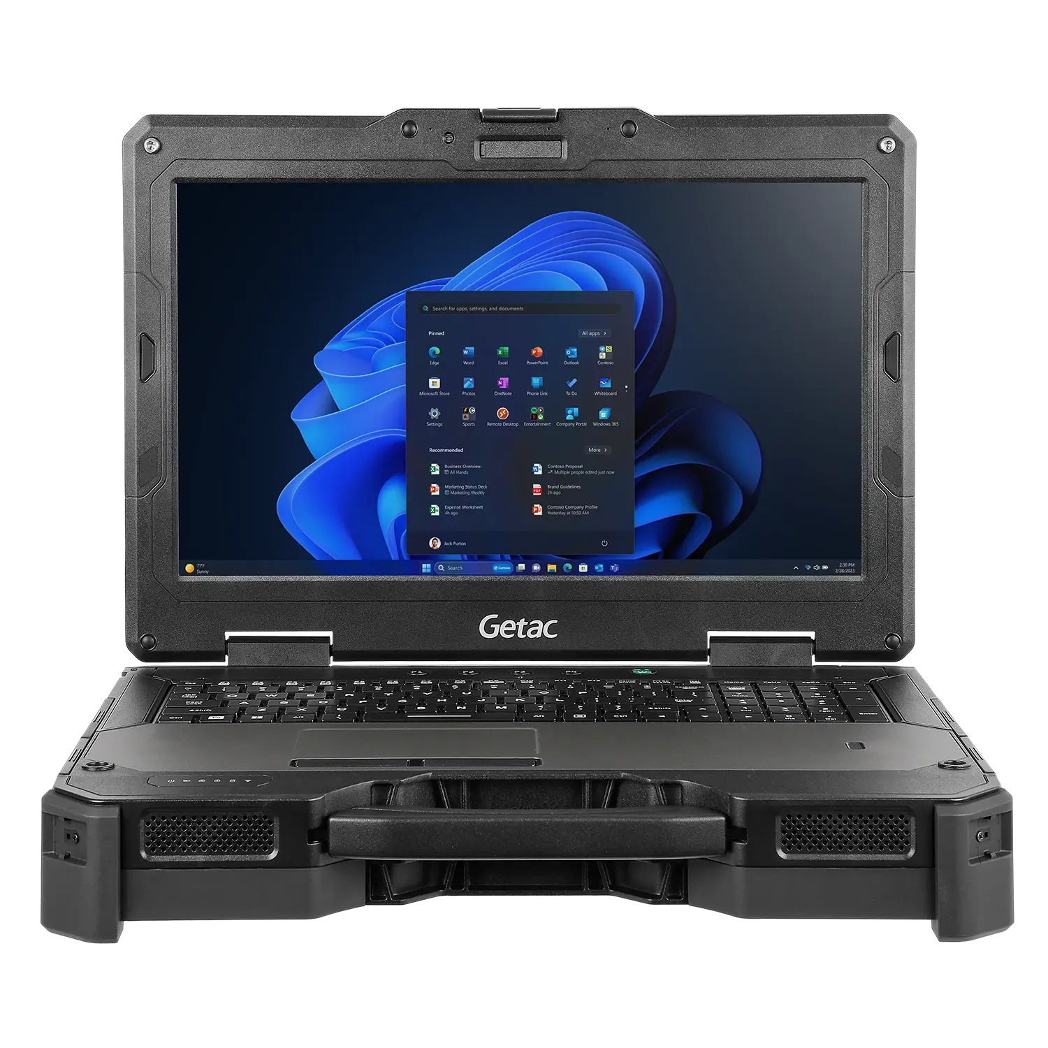 Getac X600 Pro — защищенный ноутбук (15.6", fully rugged, IP66)