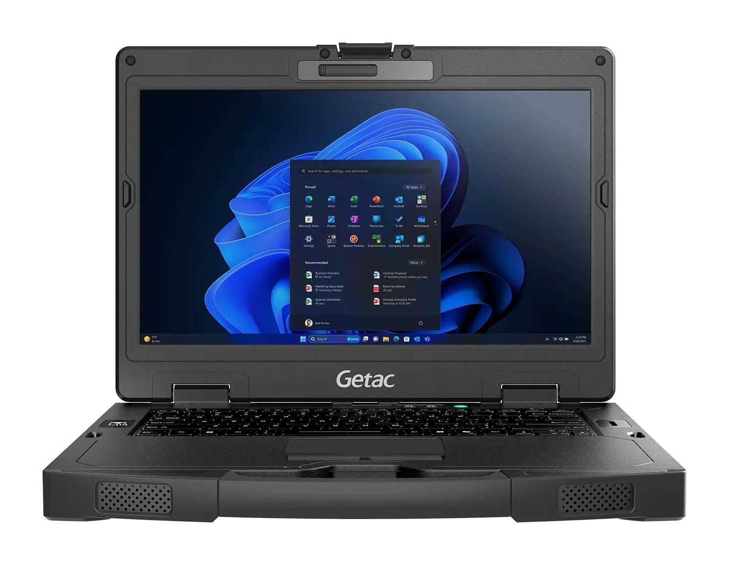 Getac S410 G5 — полузащищенный ноутбук (14", semi-rugged, IP53)