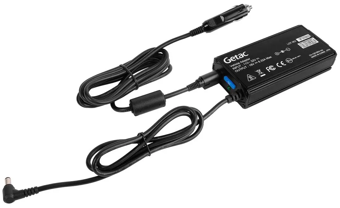 Getac GAD2X4 — автомобильный адаптер, 11…32 VDC (120 Вт)