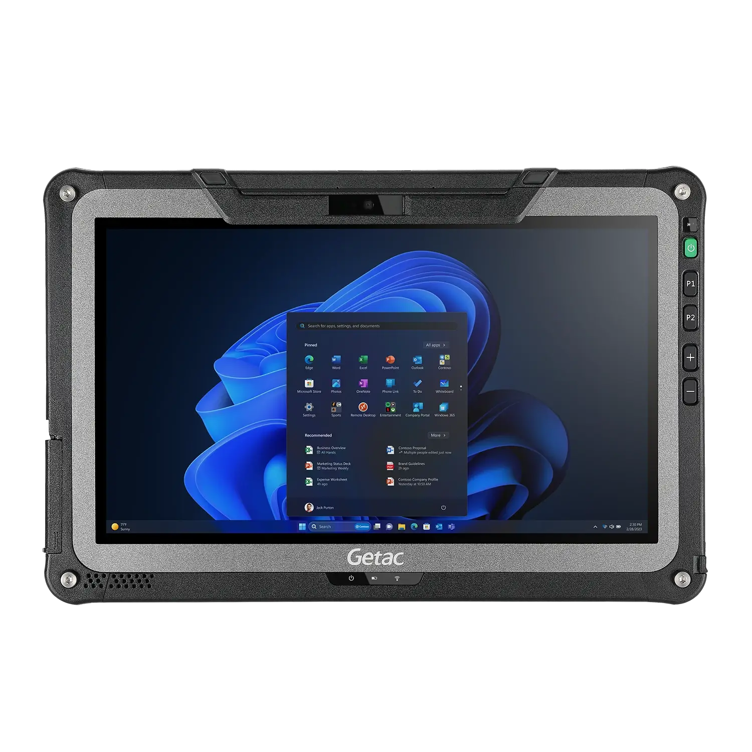 Getac F110 G7 — защищенный планшет (11.6", fully rugged, IP66)