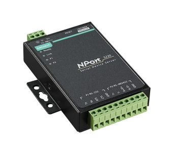 Сервер NPort 5230 1 Port RS-232, 1 Port RS-422/485, без адаптера питания