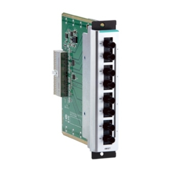 Модуль CM-600-4MST Fast Ethernet interface module 4х100BaseFX multi-mode (ST)