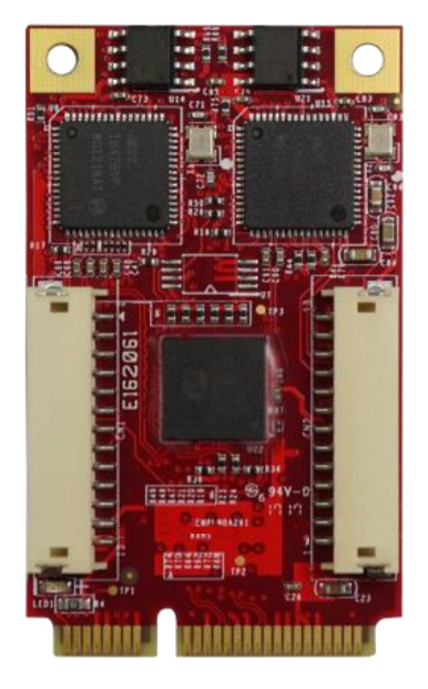Модуль  EMPL-G202-C2      mini PCIe to dual isolated GbE LAN horizontal Module Bracket, Standard Tem