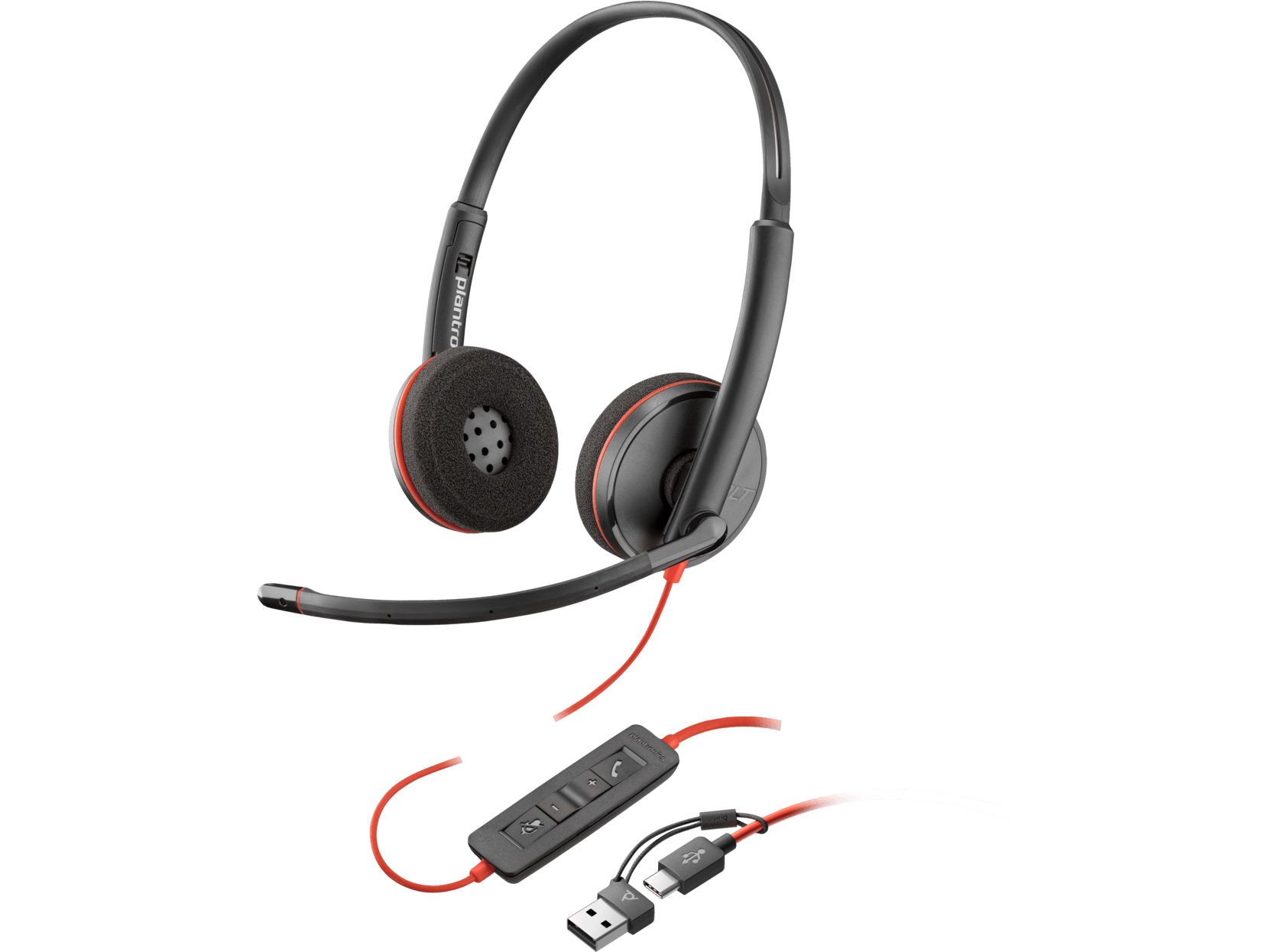 Гарнитура Poly Blackwire 3225 USB-C (8X229A6)