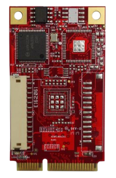 Модуль  EMPL-G102-C1      mini PCIe to single isolated GbE LAN horizontal Module Terminal mounting h