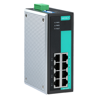 Коммутатор EDS-G308 Gigabit Ethernet switch with 8 ports, 0 to 60°C