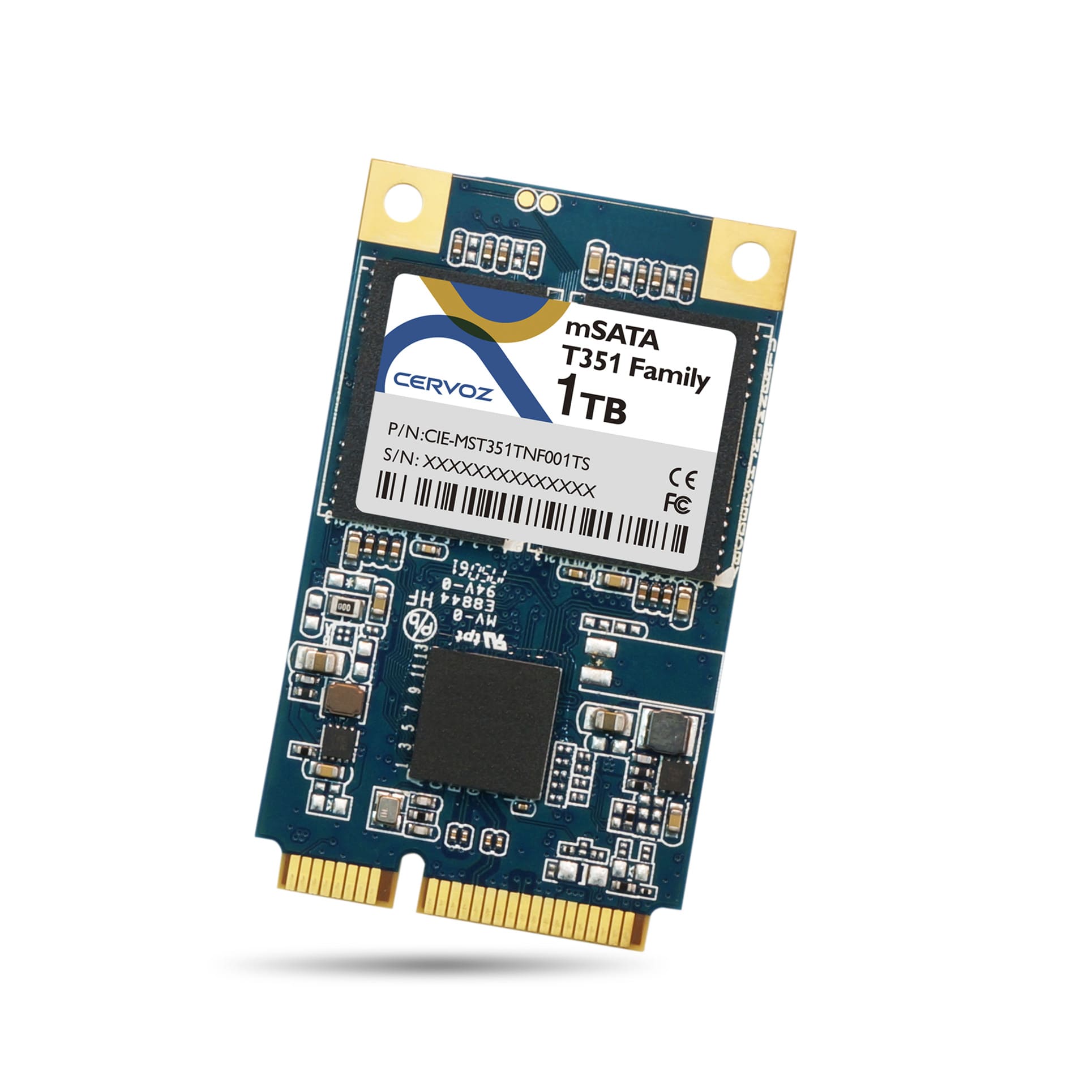 Модуль памяти  CIE-MST351TKE128GW      DOM-PCIE-SATA-128GB-WT, 128GB, WT, DOM-PCIE-SATA-128GB-WT, In