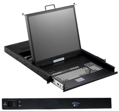Консоль SMK920-19UBRU-SEA    1U, 19” LCD-keyboard drawer, USB port, Metal, black color, with 1.8m US