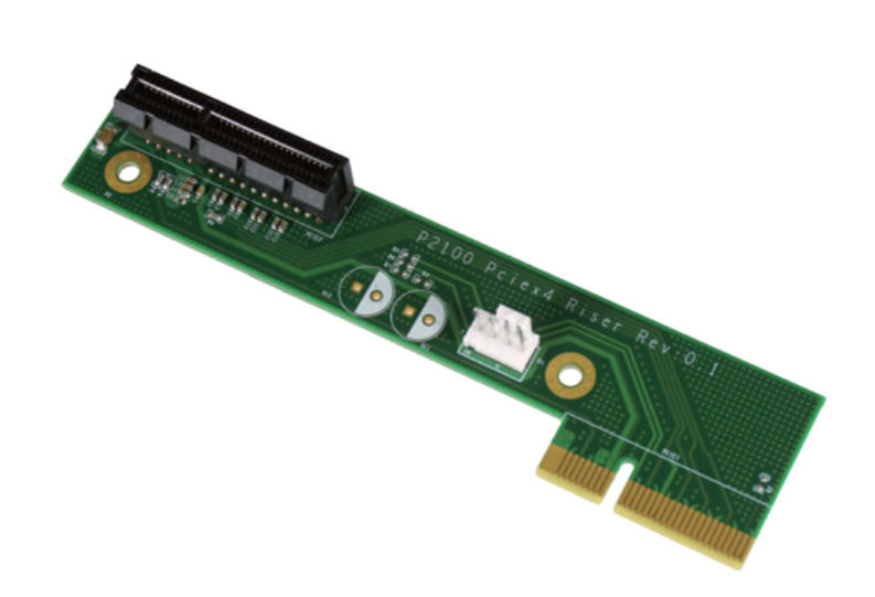 Плата  RC-E4-02      Riser Card with 1x PCIe x4 Slot for P2102E