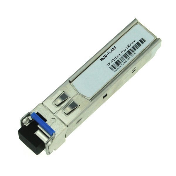 Planet MGB-TLA20 — трансивер Mini GBIC WDM (TX1310, 20km, -40…+85°C)