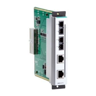 Модуль CM-600-2SSC/2TX Fast Ethernet interface module 2х10/100BaseT(X), 2х100BaseFX single-mode (SC)
