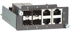 Модуль PM-7200-4GTXSFP Interface module with 4 x 10/100/1000BaseT(X) / SFP (mini-GBIC) ports