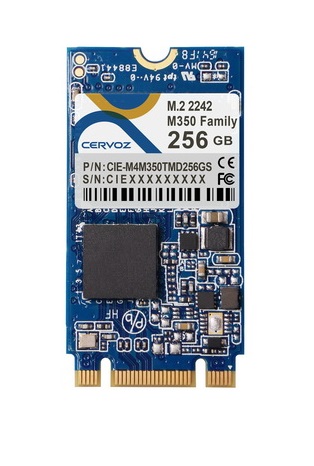 Модуль памяти  CIE-M4M350TMD256GW      DOM-M.2 2242-SATA-256GB 256GB, WT, DOM-M.2 2242-SATA-256GB,In