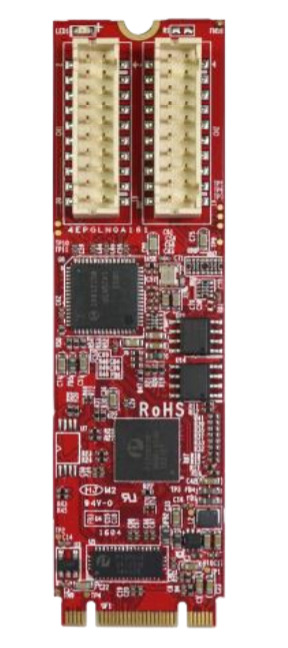 Модуль  EGPL-G201-W1      M.2 to Dual GbE LAN Module Terminal mounting hole , Wide Temp.