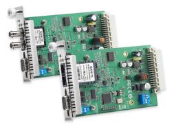 Преобразователь TCF-142-S-SC-RM RS-232/422/485 to Fiber Optic Converter. SC Single mode. Slide-in Mo