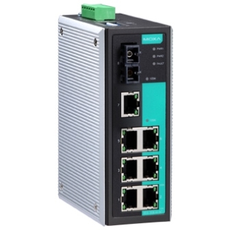 Коммутатор EDS-308-S-SC Ethernet Server 7 10/100BaseTx ports,1 single mode(15Km) 100Fx port