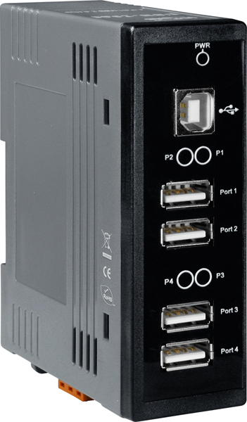 USB-хаб USB-2560 CR 4-Port Industrial USB 2.0 Hub (RoHS)