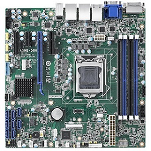 Плата  ASMB-586G2-00A1    LGA 1151 uATX Server Board C246 GbEx2