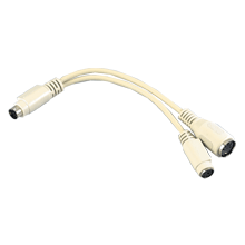 Кабель 1700060202 CABLE/WIRE, M Cable M-DIN 6P(M)/M-DIN 6P(F)*2 20CM