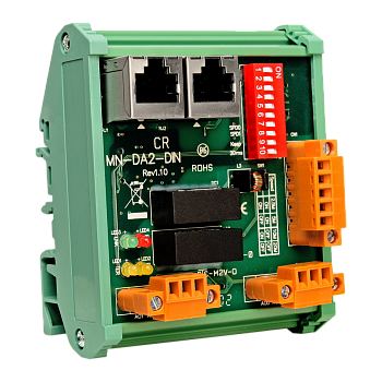 Модуль MN-DA2-DIN Distributed Motionnet 2-ch Analog Output Module