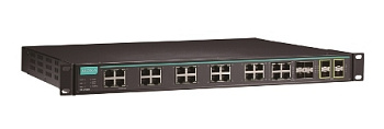 Коммутатор IKS-G6824A-20GSFP-4GTXSFP-HV-HV-T Layer 3 Full Gigabit managed Ethernet switch with 20 10