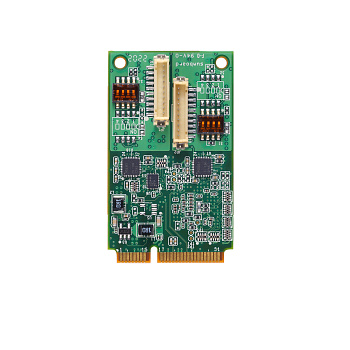 Плата CP-132N-T 2-port RS-422/485 Mini PCI Express serial board, t: -40/85°C 