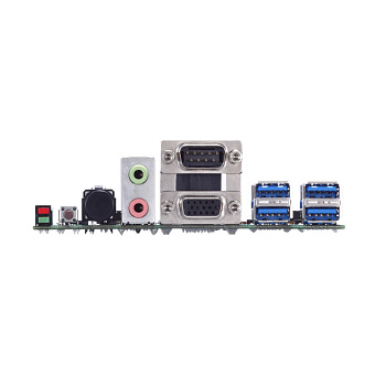 Плата AX93275 I/O board with,RS-232/422/485,RS-232,4 USB 3.0,VGA (E393275100) E393275102