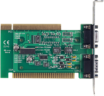 Преобразователь PCISA-7520R CR RS-232 to RS-485 converter card with D-sub 9-pin cable