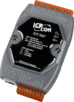 Модуль ET-7067 CR 8-Channel Power Relay Output Module (RoHS)