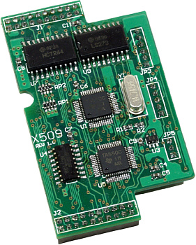 Плата X509 CR 2-Port RS-232 ( 3-Pin ) add 4-channel D/I, 4-channel D/O (RoHS)