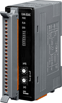 Модуль CAN-2024C CR CANopen module of 4-channel 14-bit analog output module