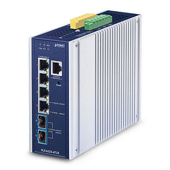 Planet IGS-6325-4T2X — промышленный коммутатор L3 (4x2.5G + 2x10G SFP+)
