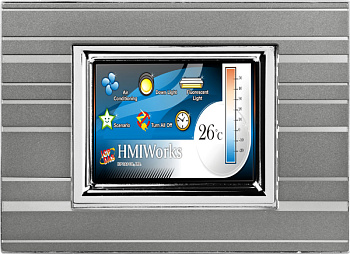Сенсорная панель TPD-283-M2 CR 2.8” Touch HMI device with Ethernet, PoE (RoHS)