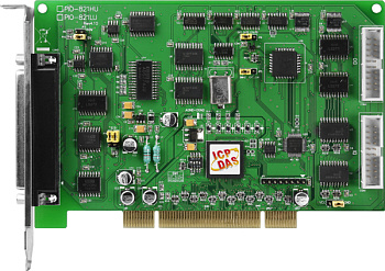 Плата PIO-821HU CR Universal PCI, 45 kS/s High gain 12-bit,16-channel input, 1-channel D/A, Digital 