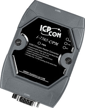 Преобразователь I-7565-CPM-G CR Module with one CAN port, CANopen master library of VC++, 80186 80MH
