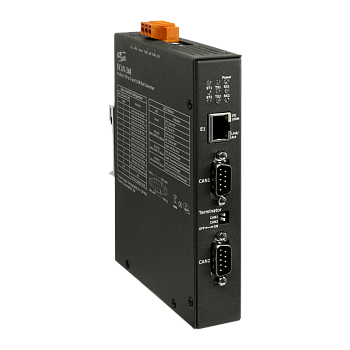 Преобразователь ECAN-240 CR Modbus TCP to 2-port CAN Bus Gateway