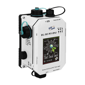 Измеритель DL-303-WF-IP65 CR Remote CO/CO2/Temperature/Humidity/Dew Point Data Logger with Ethernet/