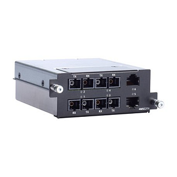Модуль RM-G4000-4MSC2TX Fast Ethernet module with 4 multi-mode 100BaseFX ports with SC connectors, 2