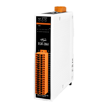 Модуль ECAT-2061 CR EtherCAT Slave I/O Module with Isolated 16-ch Relay DO (RoHS)