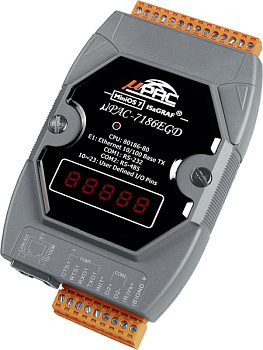 Контроллер uPAC-7186EGD-G CR μPAC-7186EG with 7-segment display