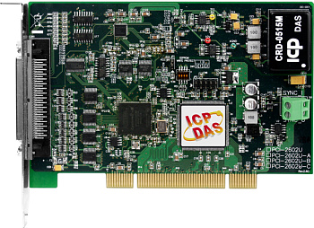 Плата PCI-2602U CR Universal PCI, 1 MS/s High-Speed, 16-channel Analog Input, 2-channel Analog Outpu