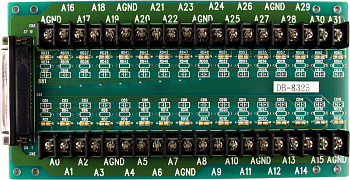 Плата DB-8325 CR Screw Terminal Bord with 1 meter D-Sub 37-pin cable
