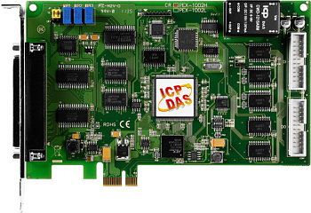 Плата PEX-1002H CR PCI Express, 32-ch, 12-bit, 44 kS/s High Gain Multi-function DAQ Board (RoHS) Inc