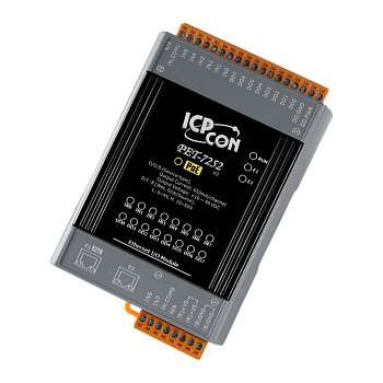 Модуль PET-7252 CR PoE Ethernet I/O Module with 2-port Ethernet Switch, with 8-ch DI, 8-ch DO (RoHS)