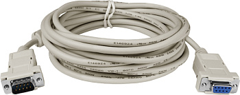 Кабель CA-0950-3W 5.0 M 3-Pin Male to Female D-sub RS-232 Cable w/Ferrite Core