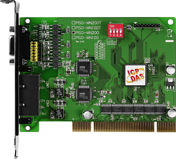 Плата PISO-MN200 CR PCI Bus, Dual-Line Motionnet Master Card with RJ-45 Connector (RoHS)