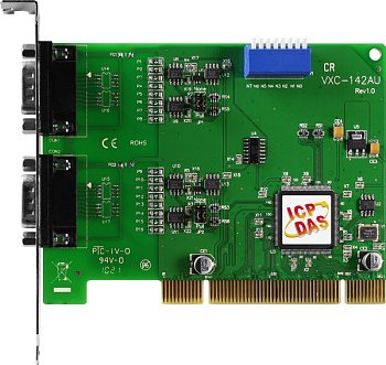 Плата VXC-142AU CR Universal PCI Bus, 2-port RS-422/485 Communication Board